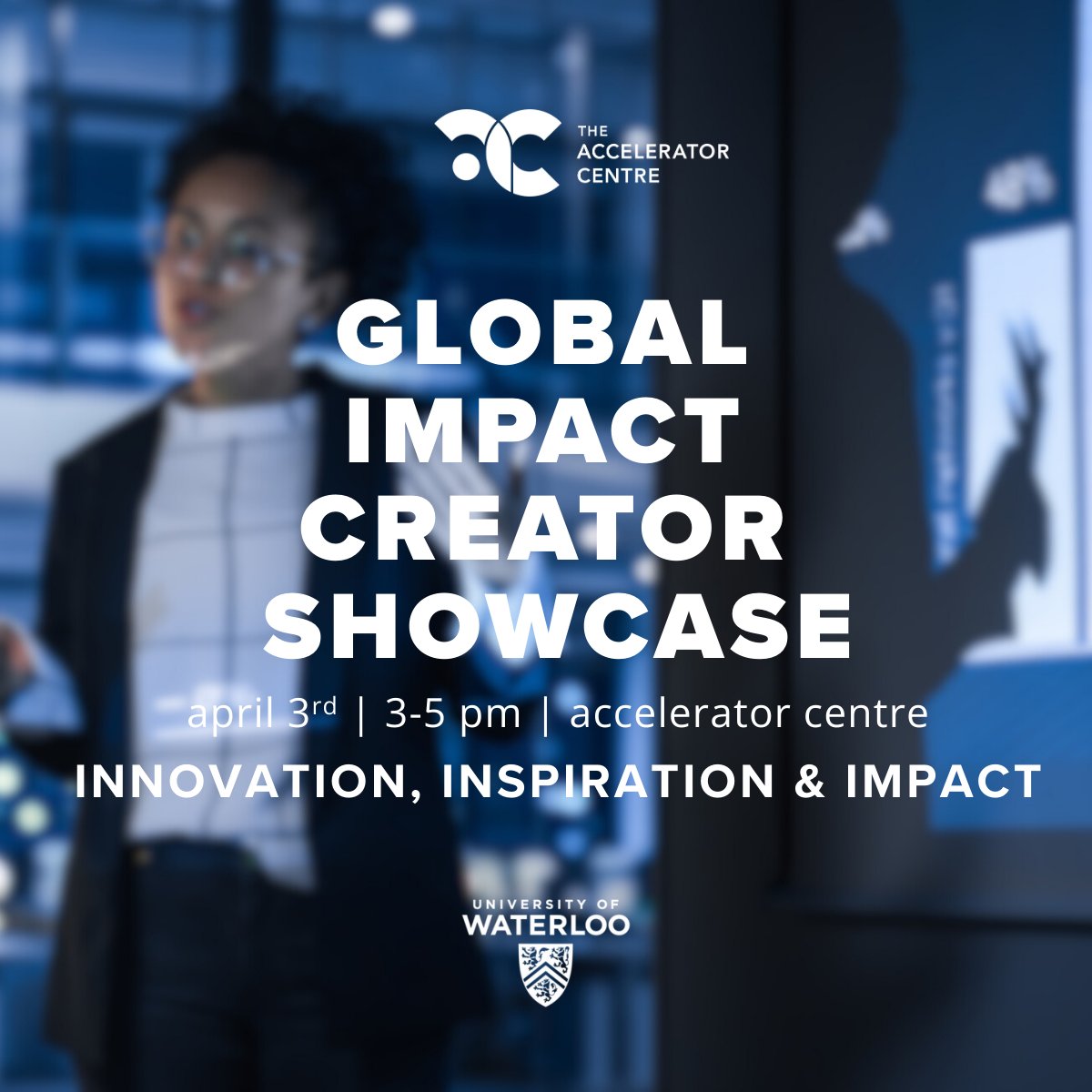 Accelerator Centre (@ac_waterloo) on Twitter photo π Join us this Thursday, April 3rd from 3-5PM! The Global Impact Creator Showcase at the Accelerator Centre is where visionary founders, in partnership with <a href="/UWaterloo/">University of Waterloo</a>, present their game-changing solutions for human, planetary & animal health! π±
πRegister Today: π Join us this Thursday, April 3rd from 3-5PM! The Global Impact Creator Showcase at the Accelerator Centre is where visionary founders, in partnership with <a href="/UWaterloo/">University of Waterloo</a>, present their game-changing solutions for human, planetary & animal health! π±
πRegister Today: