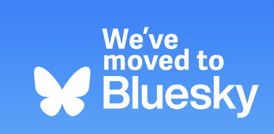We have new and exciting work to share... find us now and follow us on BlueSky!