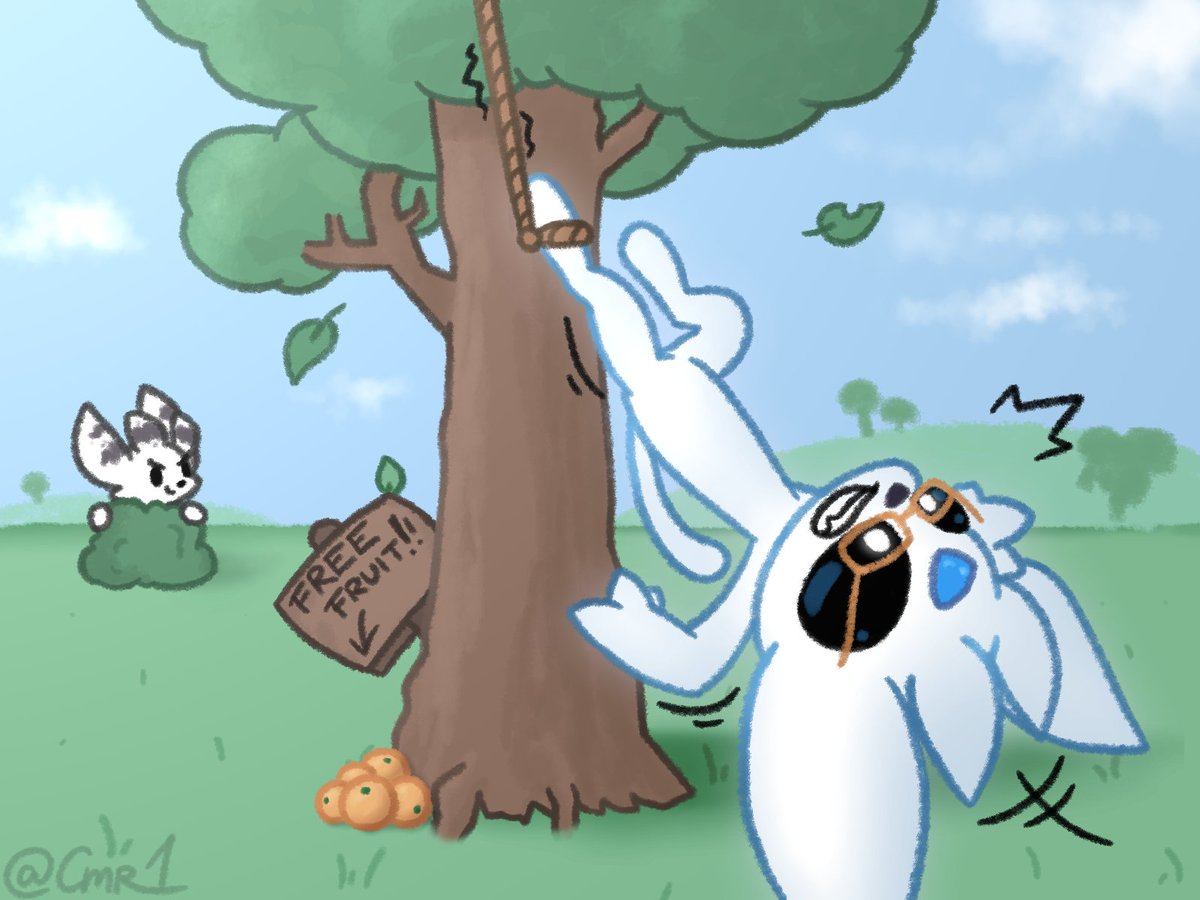 Whitecrocus (Comms Closed) (@whitecrocus92) on Twitter photo Oh look! Free fruit!
Collab with <a href="/CodeMeRight1/">CodeMeRight1</a> for April Fools. Thank you and it was really fun!
#OriTheGame #OriOC Oh look! Free fruit!
Collab with <a href="/CodeMeRight1/">CodeMeRight1</a> for April Fools. Thank you and it was really fun!
#OriTheGame #OriOC