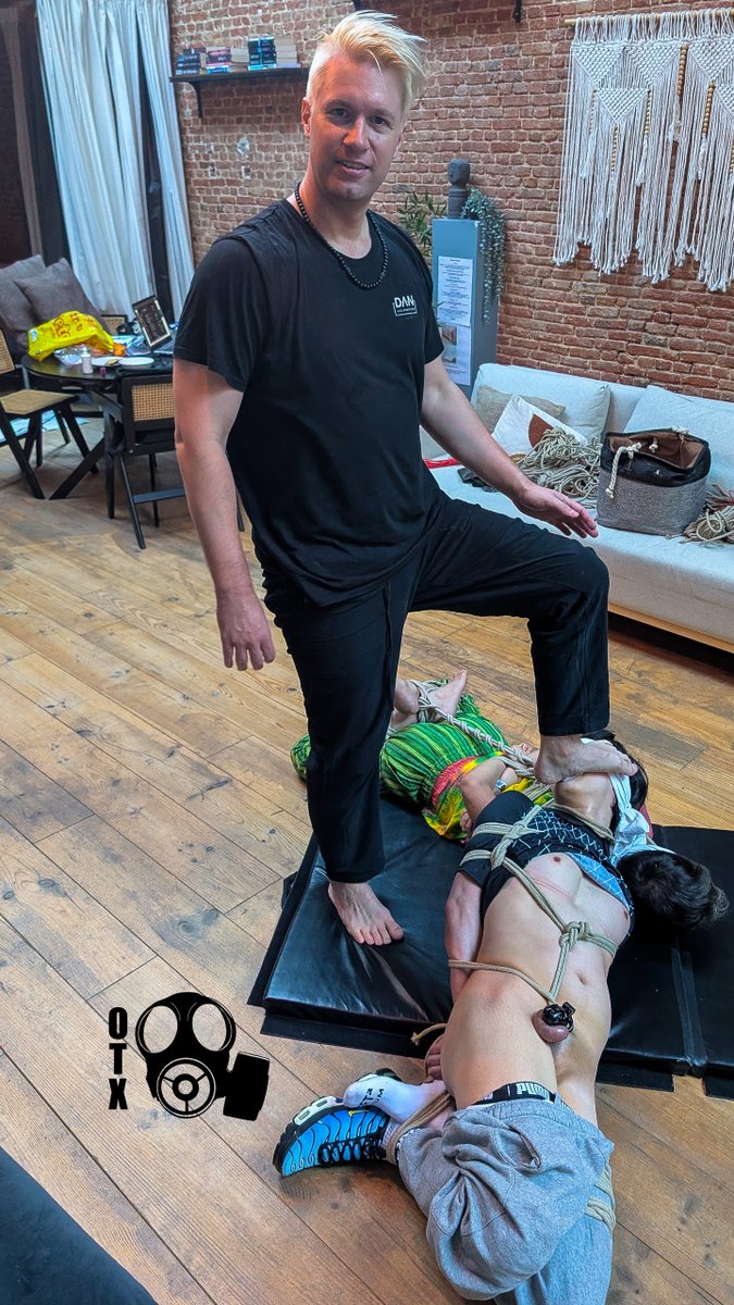 . <a href="/fet_nixx/">FetNixx | The Tied Traveller 🪢</a> shares the cocky scally lad's fate as being a footstool for Dan Apus Monoceros from <a href="/ropeXchange/">ropeXchange</a>