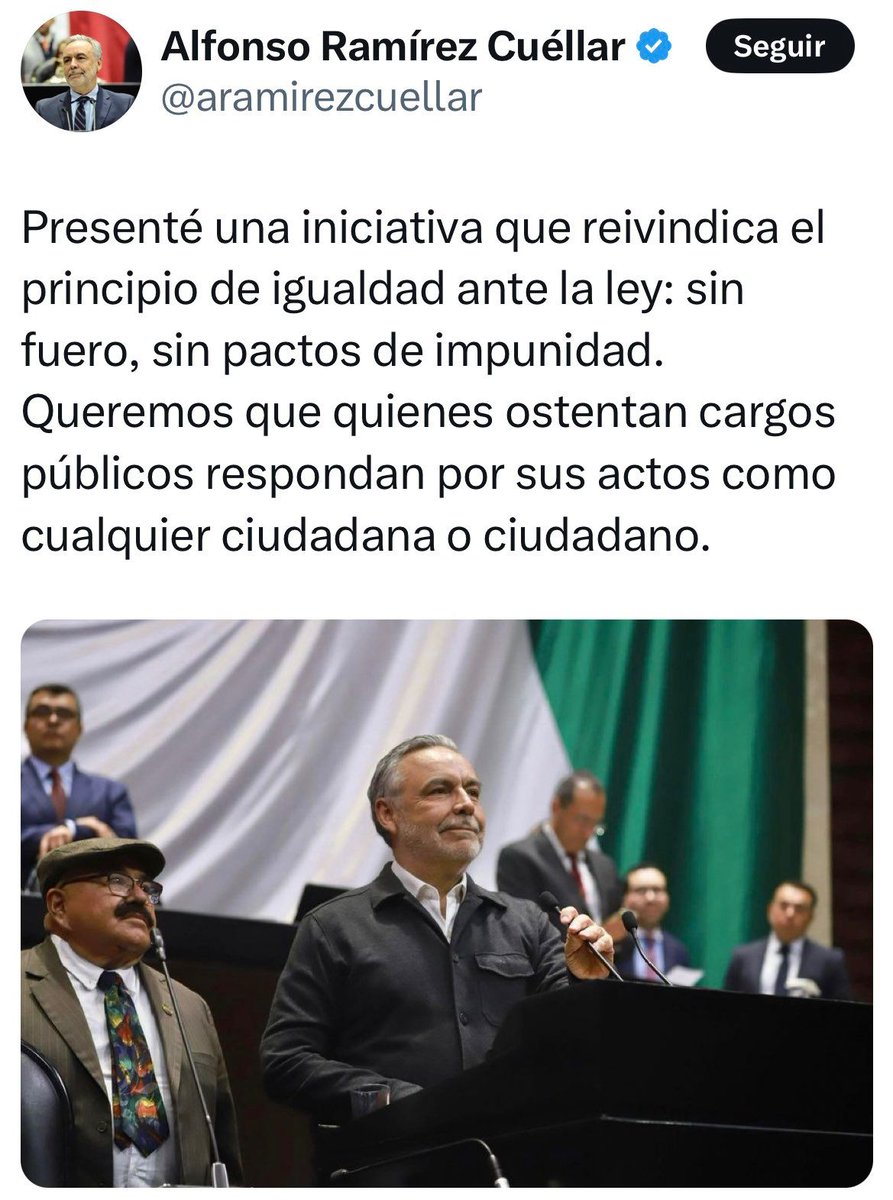 ClaudiAnaya's tweet photo. Se retracta morena de ir contra el fuero,  el MUY poco poder político de los legisladores MÁS cercanos a la PresidentA se exhibe en cada propuesta 

Ya aprendimos algo; si lo propone Ramírez Cuéllar...es que por ahí no es https://t.co/81UblDFmxY