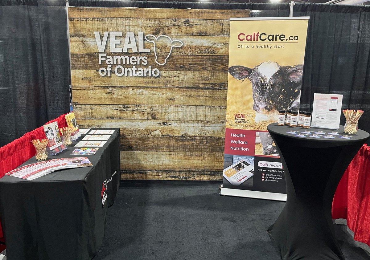 Veal Farmers of Ont. (@ontarioveal) on Twitter photo We're all set up and ready to see you tomorrow and Thursday at <a href="/DairyXPO/">Canadian Dairy XPO</a>! Look for our booth in Hall 2 and help us celebrate our 10th anniversary with exciting giveaways and a few surprises. #vealmarkets #OntVeal #ontag We're all set up and ready to see you tomorrow and Thursday at <a href="/DairyXPO/">Canadian Dairy XPO</a>! Look for our booth in Hall 2 and help us celebrate our 10th anniversary with exciting giveaways and a few surprises. #vealmarkets #OntVeal #ontag