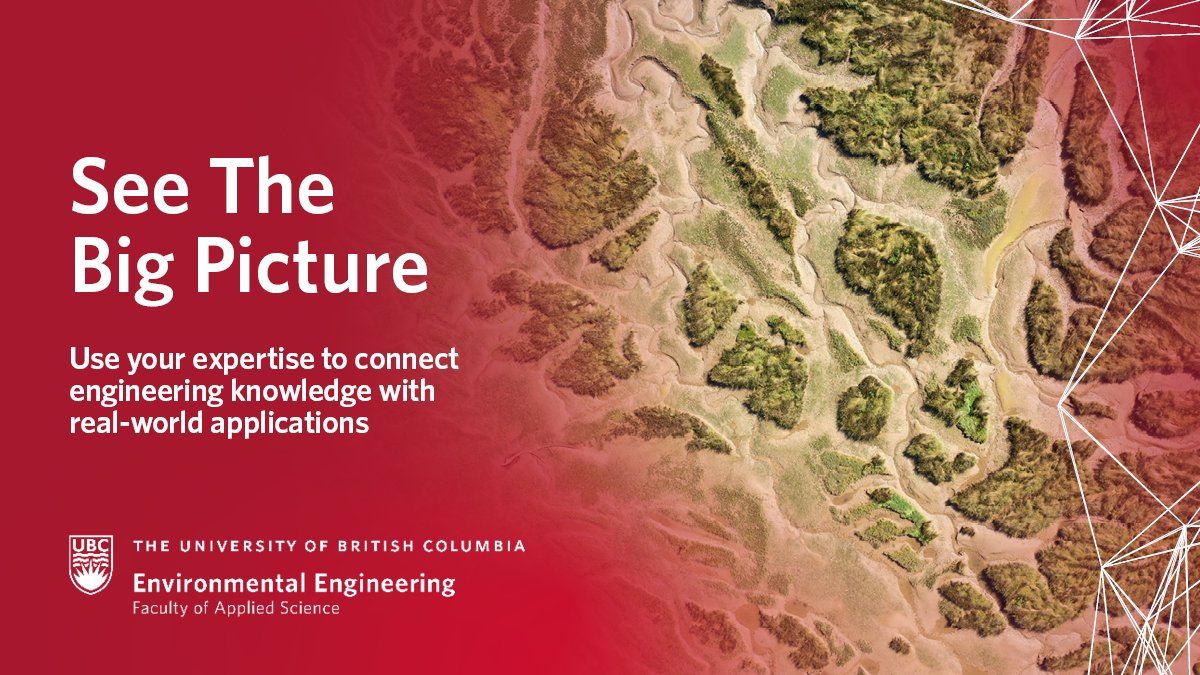 Choose an education and career path aligned with your passion to make the world better a place. When you study Environmental Engineering at UBC, you’ll gain the skills and hands-on experience to be a catalyst for positive change.

Find out more at environmental.engineering.ubc.ca