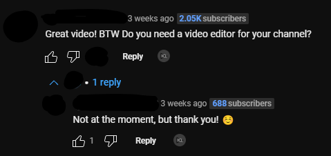 ♚ Being a video editor is very competitive 
meanwhile the competition :)