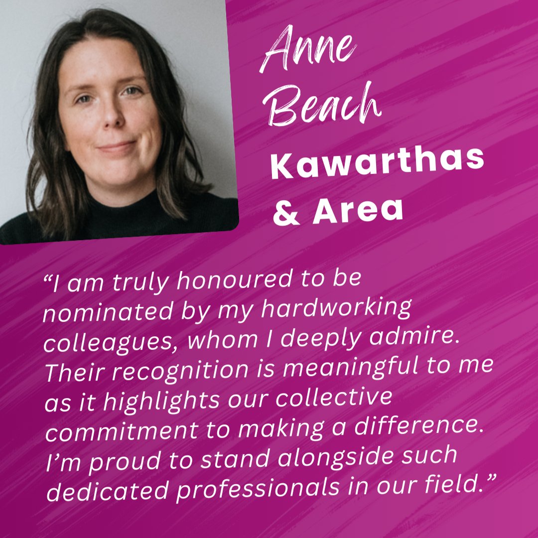 Today we are proud to be featuring Anne Beach, recipient of our 2025 Local Distinguished Social Worker Award for Kawarthas &amp; Area. 

Anne is a leader in incorporating EMDR therapy into couples counseling in the Peterborough community. 

Learn more at oasw.org/2025LocalAwards