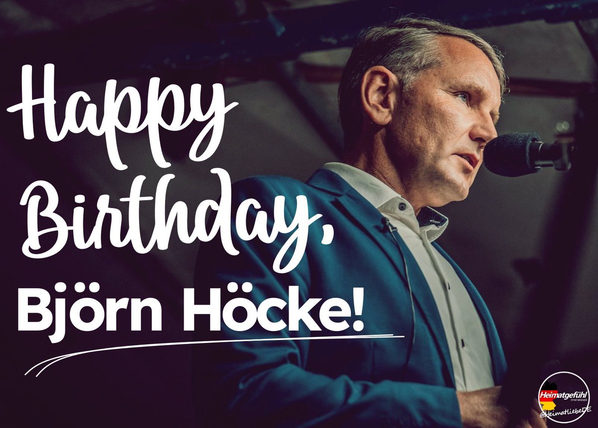 Alles Gute zum Geburtstag.