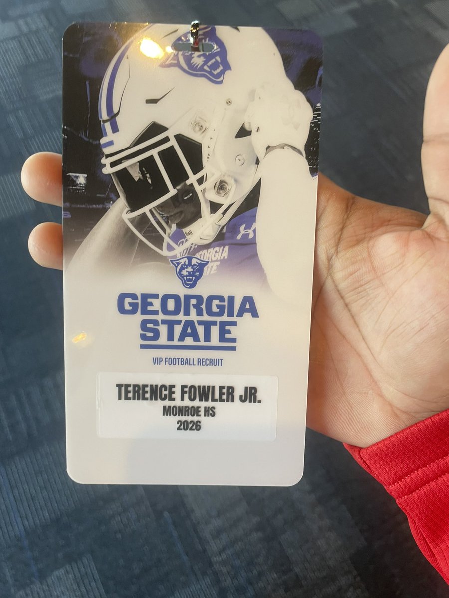 Terence Fowler (@terencefowler56) on Twitter photo Had great visit today at <a href="/GeorgiaStateFB/">GSU Football</a> Thanks Coach <a href="/DellMcGee/">Dell McGee</a> <a href="/MonroeFTBL/">Monroe Football</a> <a href="/_Coach_Herring/">Lacey Herring</a> <a href="/Coach_M_Nix/">Mike Nix</a> <a href="/BrendanKimble1/">Coach Kimble</a> <a href="/biggpictureguy/">Terence L. Fowler Sr.</a> Had great visit today at <a href="/GeorgiaStateFB/">GSU Football</a> Thanks Coach <a href="/DellMcGee/">Dell McGee</a> <a href="/MonroeFTBL/">Monroe Football</a> <a href="/_Coach_Herring/">Lacey Herring</a> <a href="/Coach_M_Nix/">Mike Nix</a> <a href="/BrendanKimble1/">Coach Kimble</a> <a href="/biggpictureguy/">Terence L. Fowler Sr.</a>