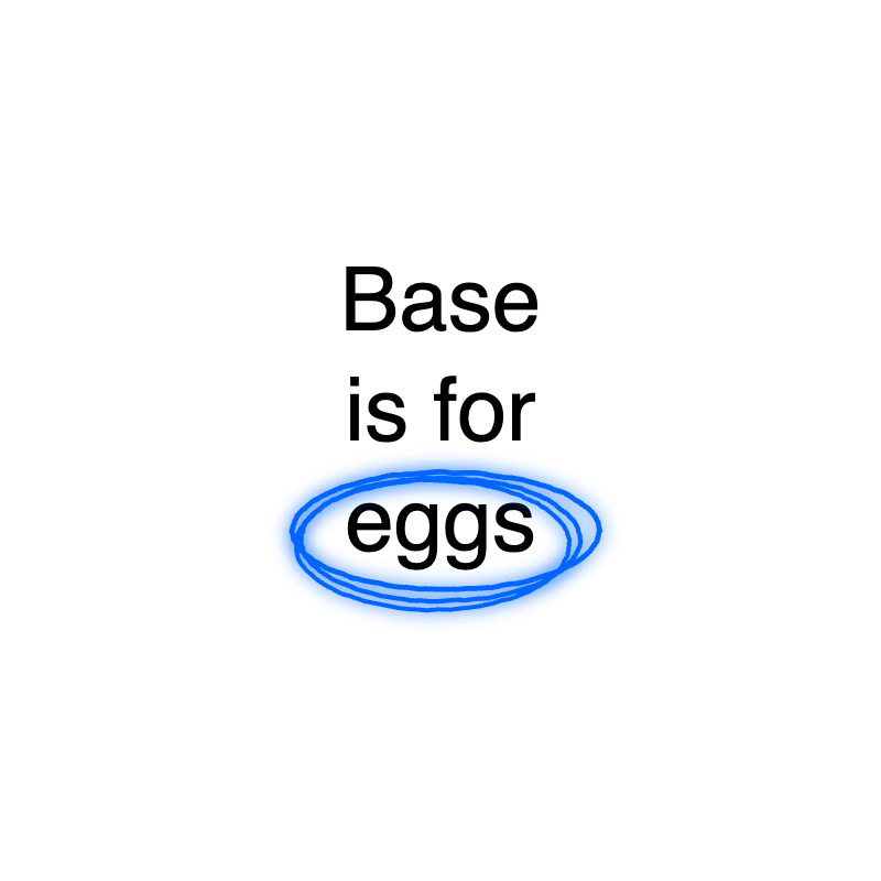 eggsdotf's tweet photo. Base is for eggs. Create your own at https://t.co/avDOZy0WJH https://t.co/PRdbp9Dc7a
