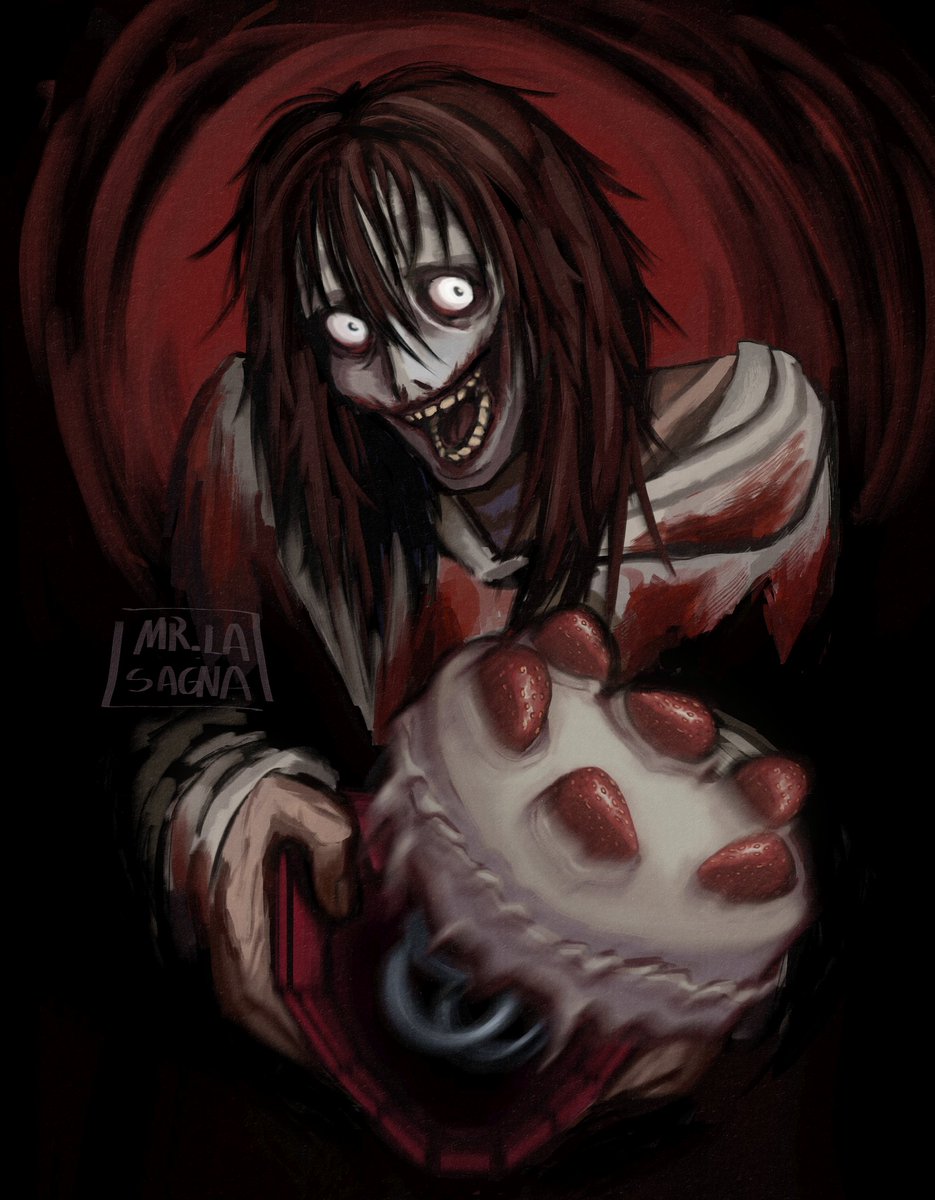 SrLasagno's tweet photo. Jeff has a gift for you 😮‍💨
#Jeffthekiller #AprilFoolDay https://t.co/Zsu1g62BOu