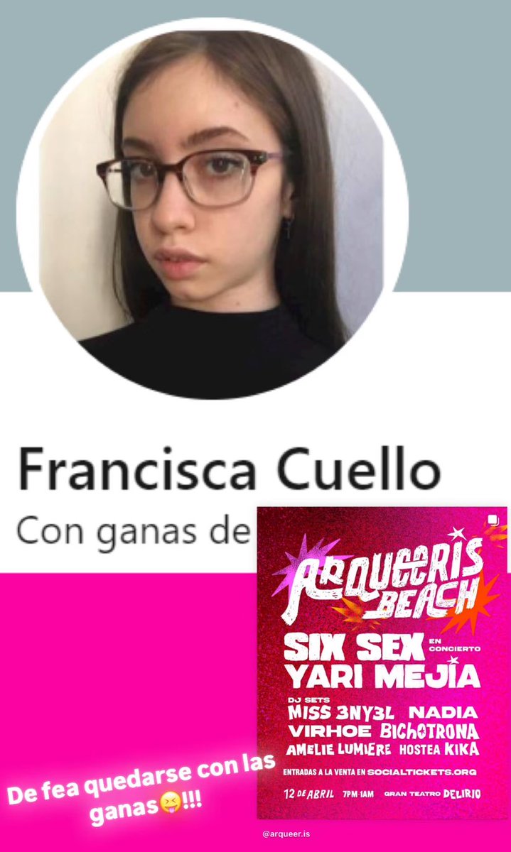 PROMO CODE: ARQVIRHOE en la compra de sus entradas para obtener descuento de putita, nos vemos en <a href="/arqueeris/">ARQUEERIS</a> BITCH 💋💦