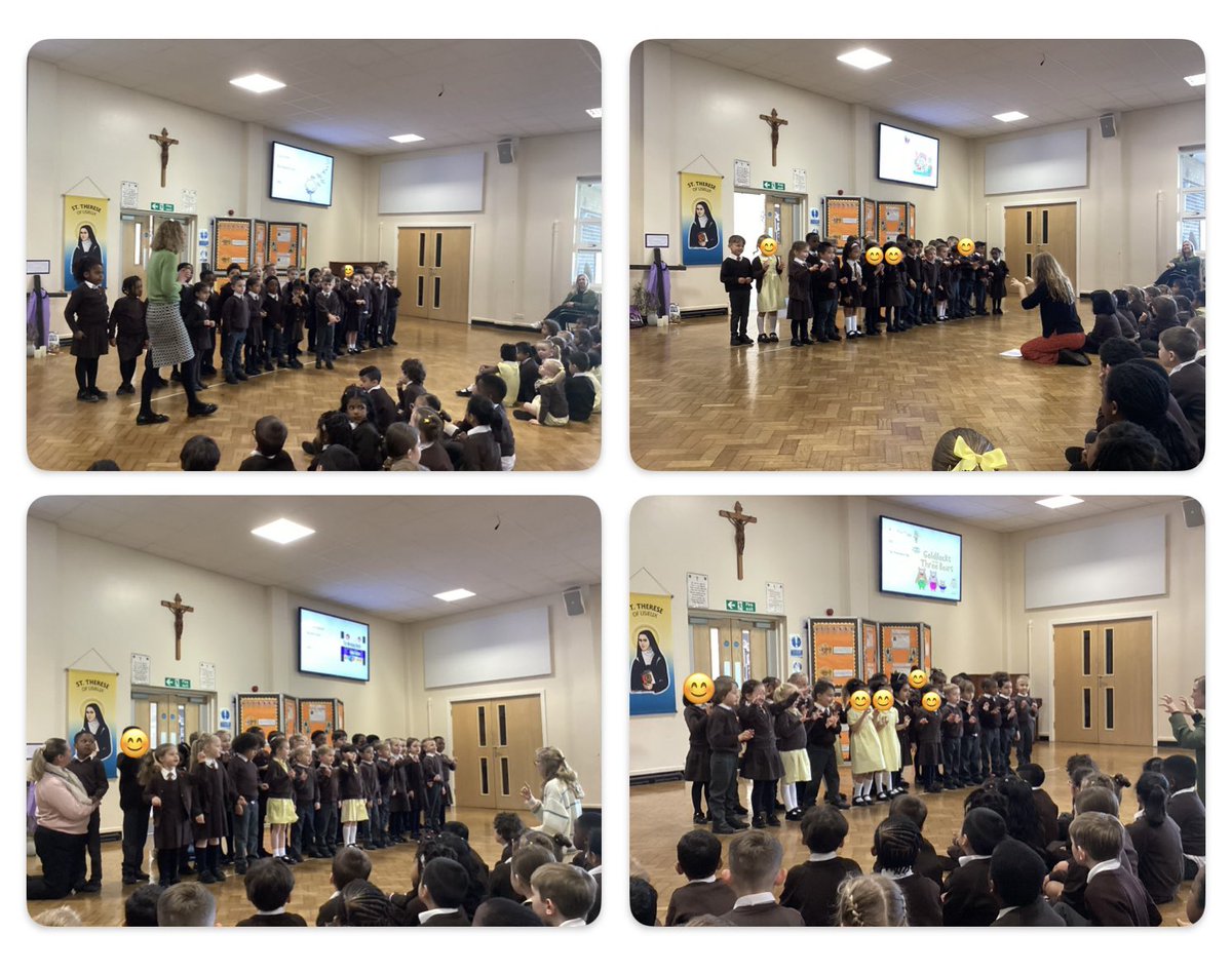 Well done to the children in Foundation and Year 1 who performed their poems so confidently this morning.
