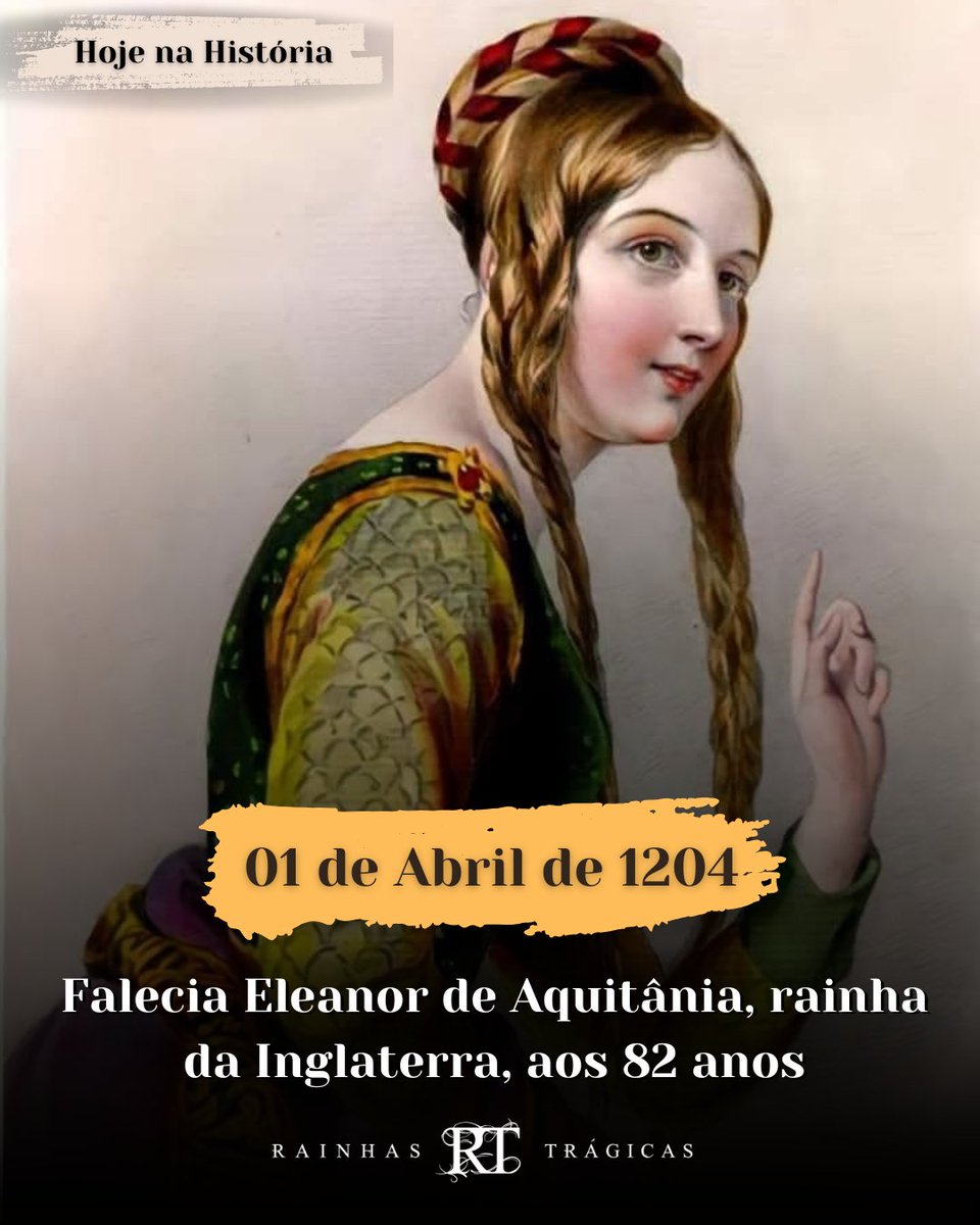 RTragicas's tweet photo. Em 1 abril de 1204, falecia Eleanor de Aquitânia, rainha da Inglaterra. No período medieval, nenhuma soberana inglesa foi mais formidável que esposa do rei Henrique II. Faleceu aos 82 anos, na abadia de Abadia de Fontevraud, onde seu corpo jaz até hoje em um magnífico túmulo. https://t.co/EZUM9rKikD