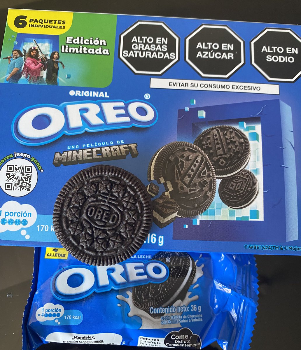 piturua84's tweet photo. @IndecopiOficial me siento estafada con estas galletas #oreo que le compré a mi hijo! De #Minecraft sólo tiene el dibujo del cartón 😮‍💨 #publicidadengañosa #mondelez https://t.co/inFE5Y7oEK