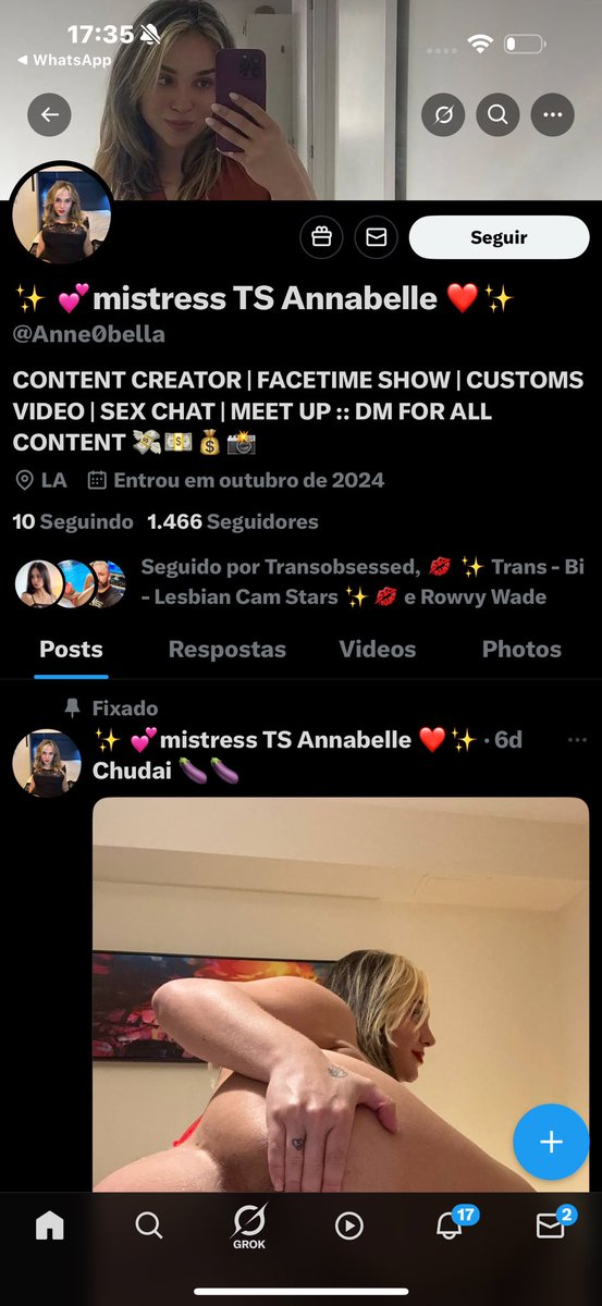 That’s a fake account using my pictures!