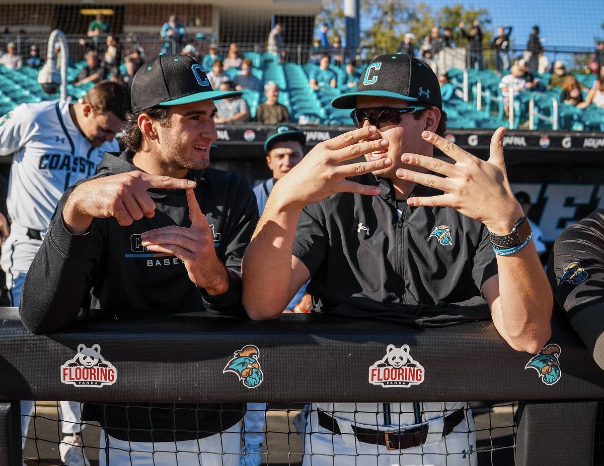 Matt Pepin (@matthewpepin_) on Twitter photo No starting rotation in the country has thrown more first pitch strikes (65.9%) and fastball strikes (70.3%).
<a href="/CoastalBaseball/">Coastal Carolina Baseball</a> No starting rotation in the country has thrown more first pitch strikes (65.9%) and fastball strikes (70.3%).
<a href="/CoastalBaseball/">Coastal Carolina Baseball</a>