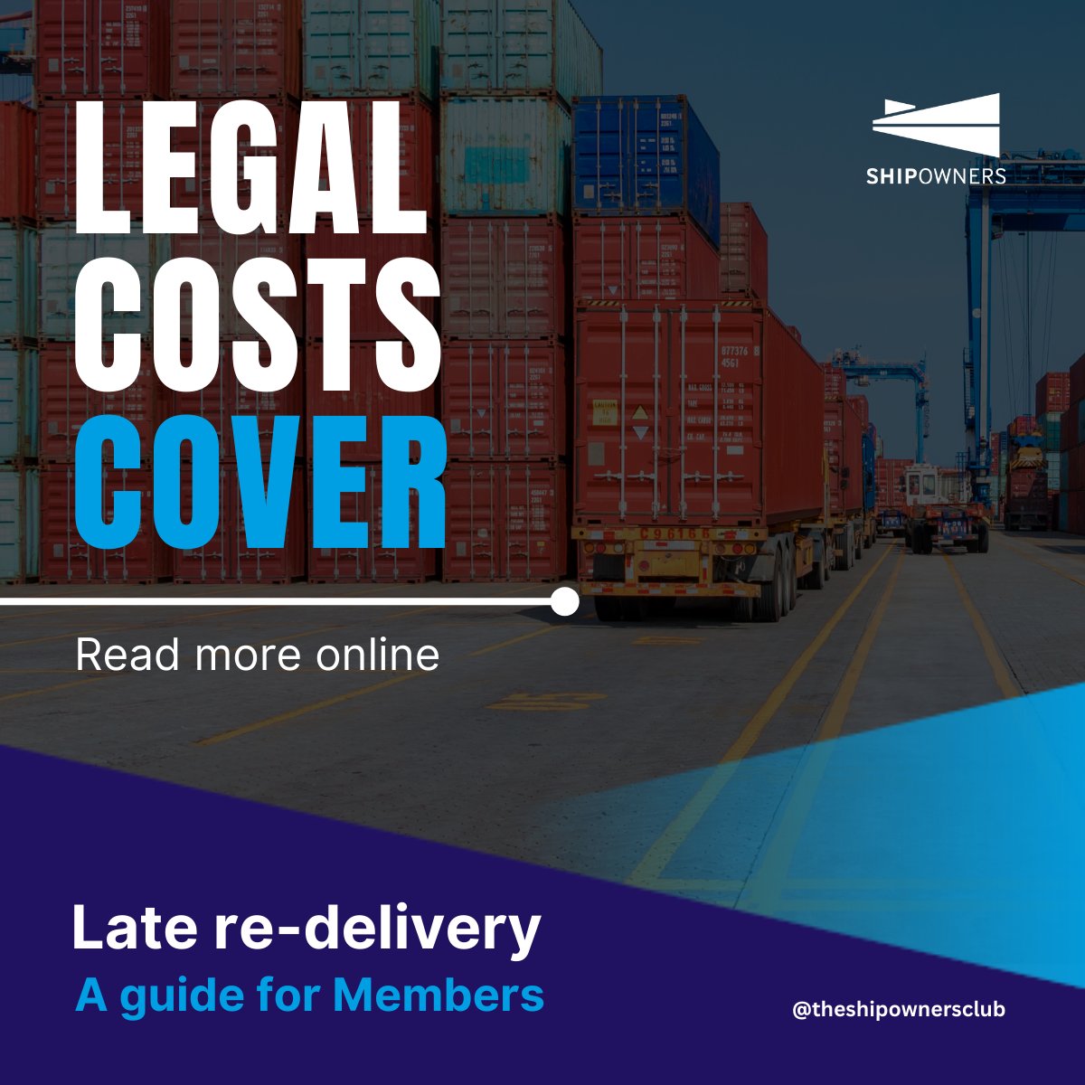 The Club’s latest LCC guide covers the legal implications of late re-delivery of time-chartered vessels, examining charterers' liability and the ways in which this can be mitigated.​
tinyurl.com/mz5hh68m
#legalcostscover #charterparty #marineinsurance