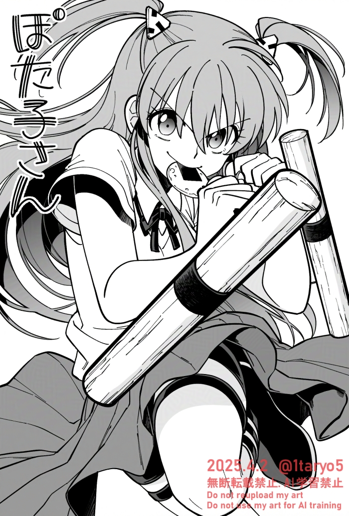 大変お待たせいたしました！エアスケブでリクエストしていただきましたゴクオーくん、形銭千十郎くん、過去のゴクオーくん、ぽた子さんになります。リクエストありがとうございました～！🙇 
#ウチカニ