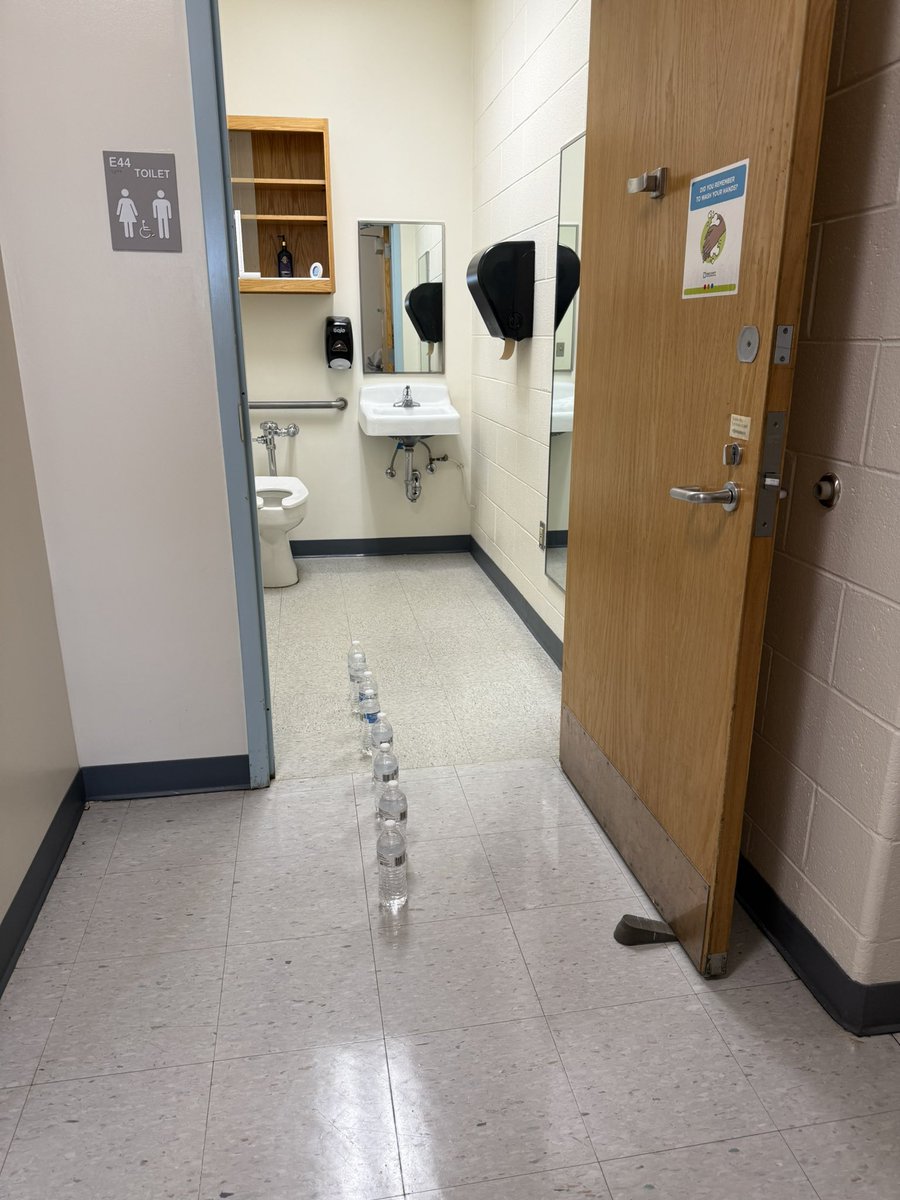 мєℓαηιє (@thelittleap) on Twitter photo It’s a good thing our kids and staff are off-campus, <a href="/DRMSPrincipal/">Dr. Curtis Brower</a> found water coming out of the bathroom 🤭 #AprilFools It’s a good thing our kids and staff are off-campus, <a href="/DRMSPrincipal/">Dr. Curtis Brower</a> found water coming out of the bathroom 🤭 #AprilFools