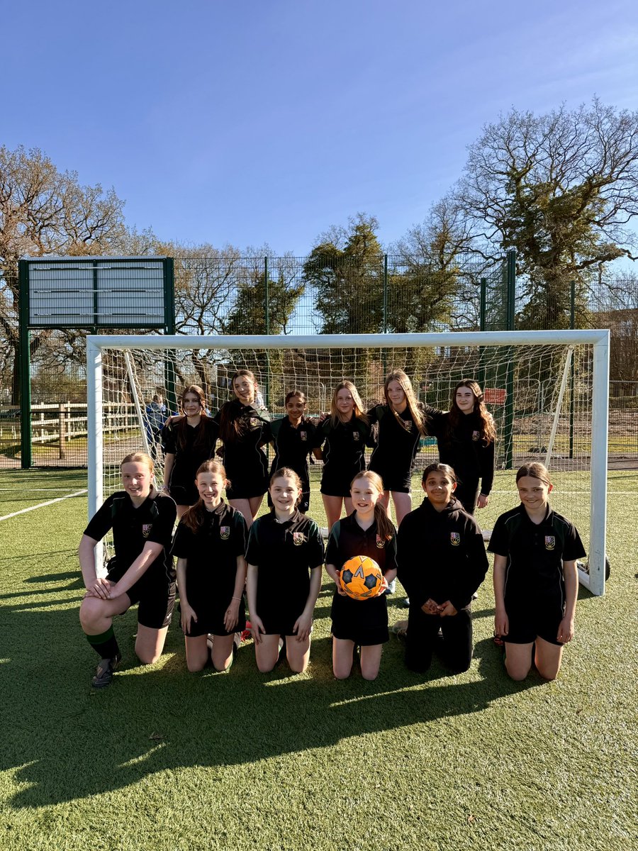 Well done to the U13 girls football team in their final satellite competition. They all played brilliantly! #teamTG 💚