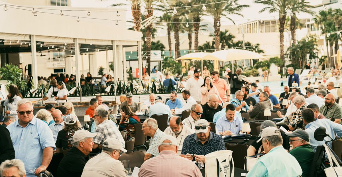 Tendrils of smoke bobbed and weaved through the air, and Glencairn glasses clinked with abandon at the Seminole Hard Rock Hotel &amp; Casino in Tampa over the weekend, as avid cigar fans joined forces with whisky lovers at the 4th Big Smoke Meets WhiskyFest: buff.ly/jY2JtNH