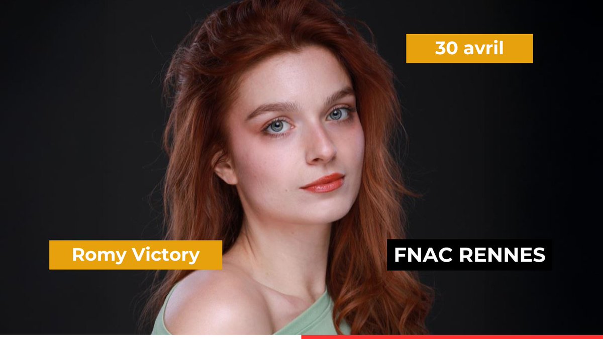 GroupeFnacDarty's tweet photo. Le 30/04, la @Fnac Rennes recevra @RomyVictory, youtubeuse aux 1,1M d’abonnés et reine du True Crime, pour dédicacer son livre « Connexions mortelles ».

14/16 https://t.co/wGBHHAbx9D