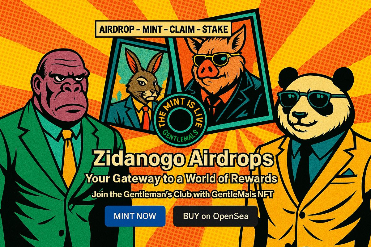 Zidanogo Airdrops (@zidanogo) on Twitter photo 🚀 The Cyberpunk Era Has Begun! 🚀
Before the city is swallowed by darkness, a revolution is happening under the neon lights. GentleMals is reborn with a Cyberpunk twist but this is just the beginning…
<a href="/zidanogo/">Zidanogo Airdrops</a> Airdrop is now LIVE!
🎩 The Gentleman’s Club awaits the most 🚀 The Cyberpunk Era Has Begun! 🚀
Before the city is swallowed by darkness, a revolution is happening under the neon lights. GentleMals is reborn with a Cyberpunk twist but this is just the beginning…
<a href="/zidanogo/">Zidanogo Airdrops</a> Airdrop is now LIVE!
🎩 The Gentleman’s Club awaits the most