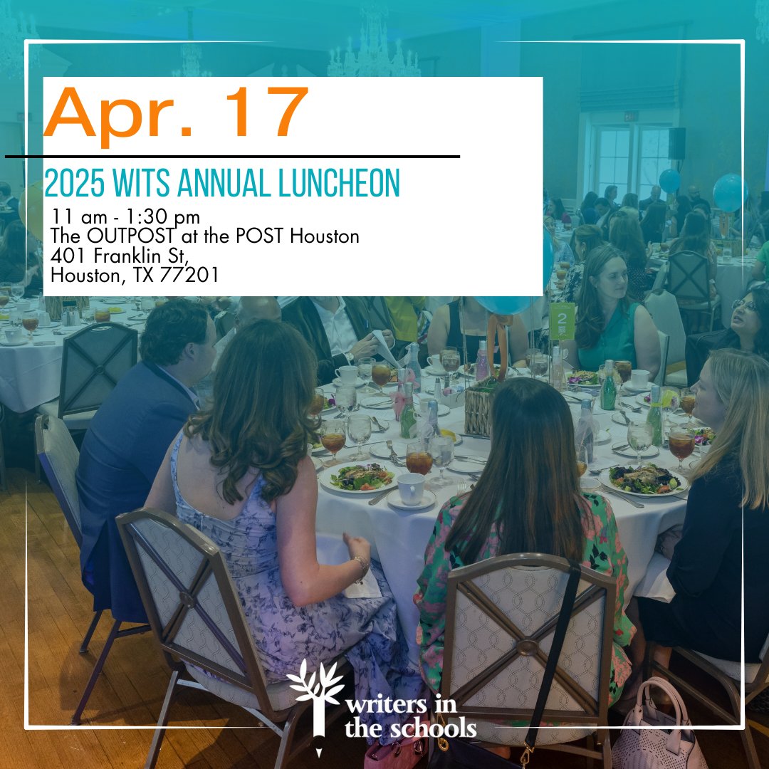 witshouston's tweet image. Happy April, everyone! We have a busy month ahead! Check out all of the fantastic programs we have coming up!

Wanna stay up to date on all things WITS? Then subscribe to our newsletter at witshouston.org/spotlight

#Meta4SlamSeries #AprilEvents #FreeVerse #WITSHouston