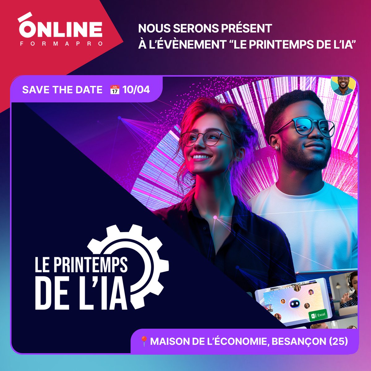 Le Printemps de l’IA approche, et nous y serons ! 🤖 Comment former efficacement vos équipes tout en intégrant l’IA à vos processus de formation ?  Venez rencontrer notre équipe au Printemps de l’IA, assistez à notre conférence et découvrez le potentiel transformateur de l’IA