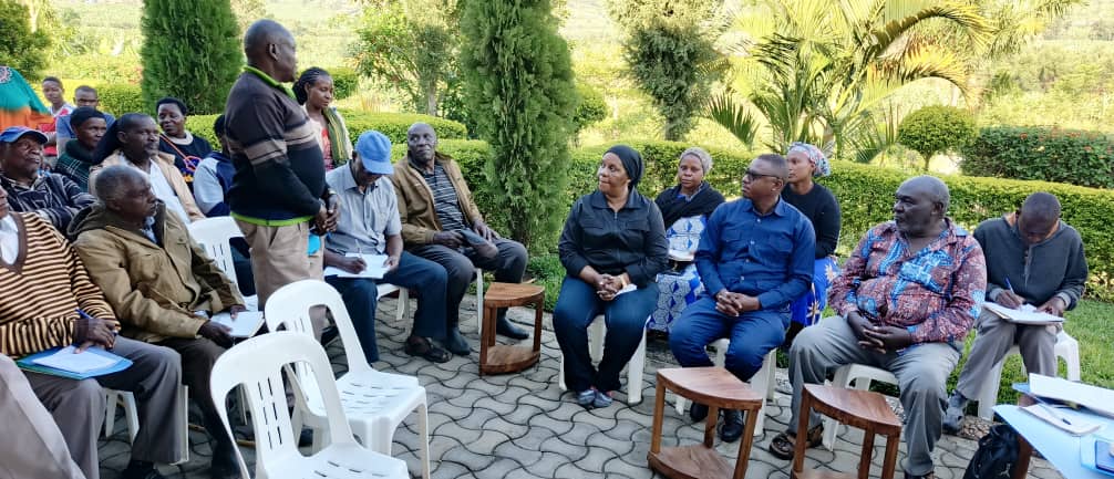 Thanks very much ngomba farmer field school members for the continued education in best farmer best practices. It's our duty to change our society for improved production and productivity for sustainable house hold income