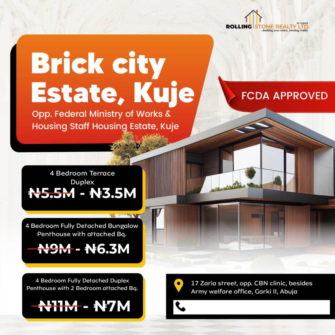 I have this, pls come and own a piece of Abuja