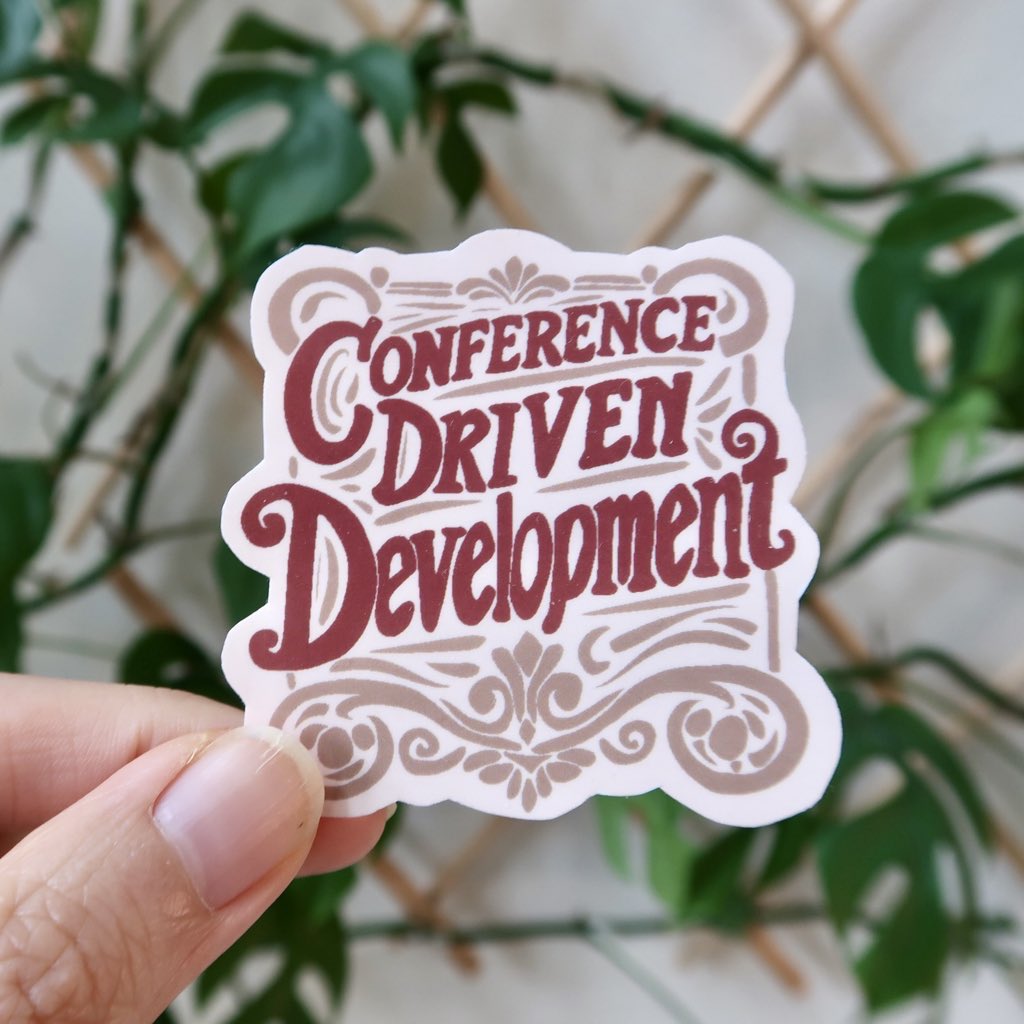 AmysMangoStand's tweet photo. As tech conference season ramps up… consider slapping this cheeky sticker on you laptop 💅

🥭 https://t.co/NYf4j44ore https://t.co/05bW0WiPgw