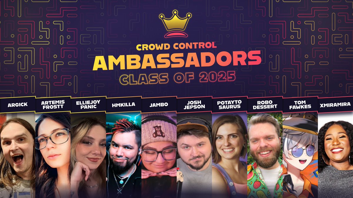 Moni (@monistreams) on Twitter photo ๐ Your 2025 Class of <a href="/CrowdControl/">Crowd Control 2.0</a> Ambassadors
The Ambassador program was my first attempt at ever building a creator program - balancing fair pay and perks for our creators with our needs.
Couldn't be more excited to push that concept further and work with this amazing group! ๐ Your 2025 Class of <a href="/CrowdControl/">Crowd Control 2.0</a> Ambassadors
The Ambassador program was my first attempt at ever building a creator program - balancing fair pay and perks for our creators with our needs.
Couldn't be more excited to push that concept further and work with this amazing group!