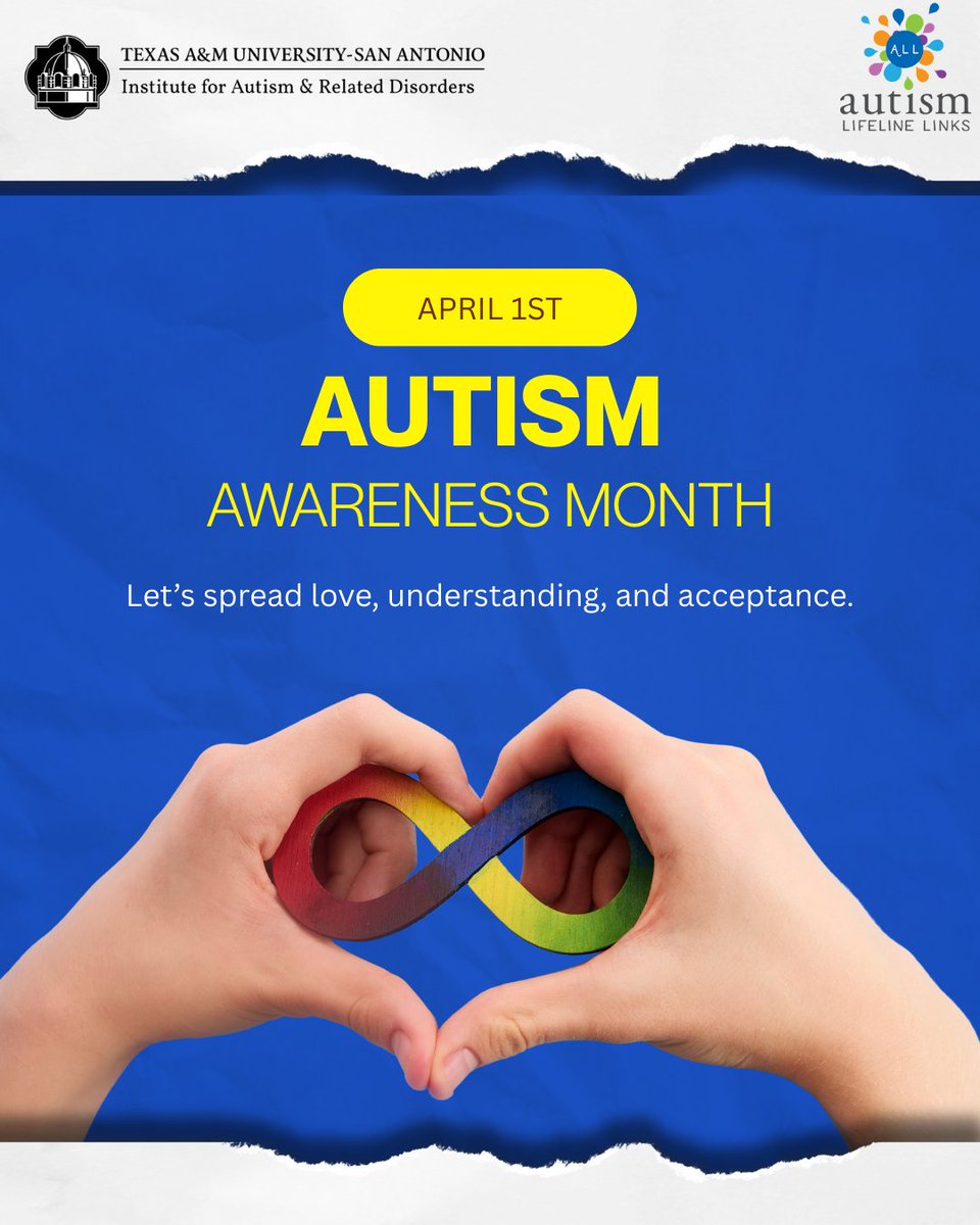 TamusaIARD's tweet photo. 💙Welcome to Autism Awareness &amp; Acceptance Month!
This April, we celebrate the spectrum, share stories, and honor neurodiverse voices.
Let’s move beyond awareness—toward understanding, respect, and true acceptance. 💙 https://t.co/N2Rkosx6E3