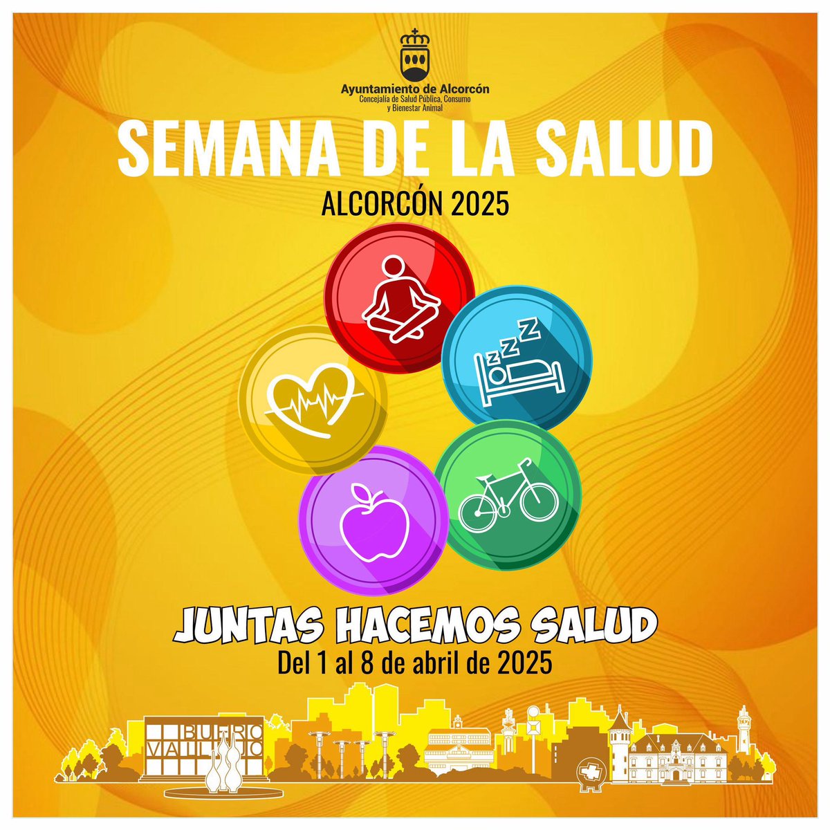 🩺🤍 #Alcorcón celebra la Semana de la Salud 2025 con más de 50 actividades gratuitas para todos los públicos

ℹ️ Más info:  ayto-alcorcon.es/es/comunicacio…