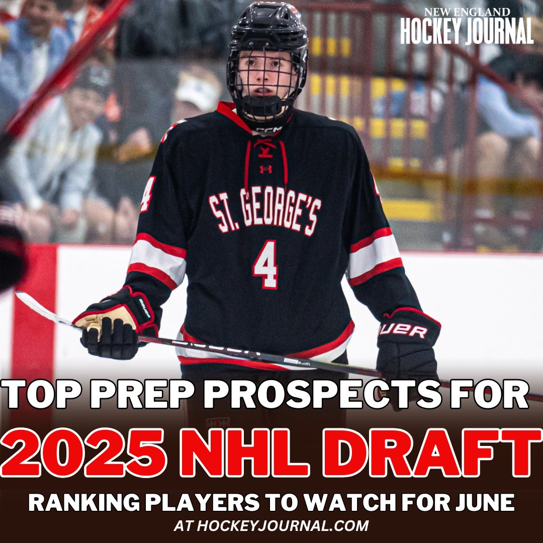 New England Hockey Journal (@nehockeyjournal) on Twitter photo Who are the 2025 NHL Draft prospects to watch from New England prep hockey?
We ranked the top 10.
From <a href="/EvanMarinofsky/">Evan Marinofsky</a>: hockeyjournal.com/10-top-nhl-dra… Who are the 2025 NHL Draft prospects to watch from New England prep hockey?
We ranked the top 10.
From <a href="/EvanMarinofsky/">Evan Marinofsky</a>: hockeyjournal.com/10-top-nhl-dra…