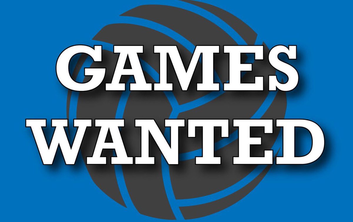 TOURNAMENT WANTED
School: Maple Grove
Location: Away
Date: TBD
Level: 9A &amp; 9B

For full contact details and other schedule openings, visit mnvbca.org/games-wanted.h…