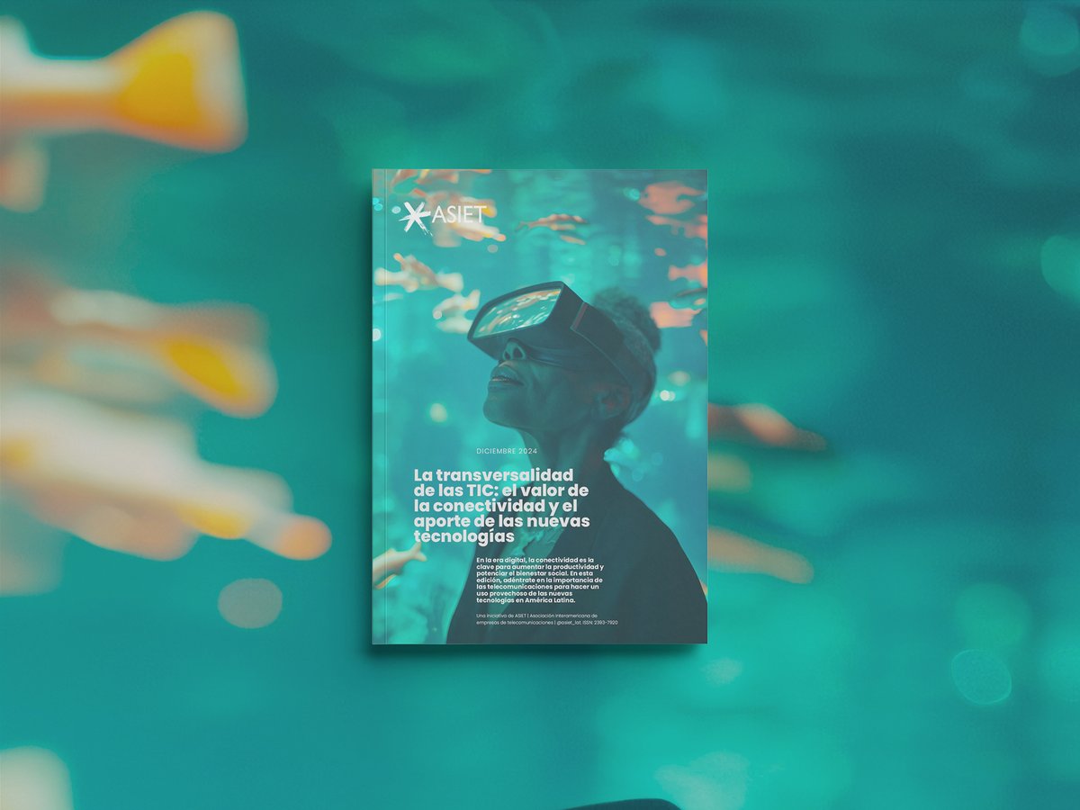 📲 ¿Ya descargaste #MagazineASIET?

En la última edición de la revista digital de <a href="/asiet_lat/">ASIET</a>, se analizó la transversalidad de las #TIC en la era digital, donde la #conectividad se convierte en la clave para aumentar la productividad y potenciar el bienestar social. 

📖