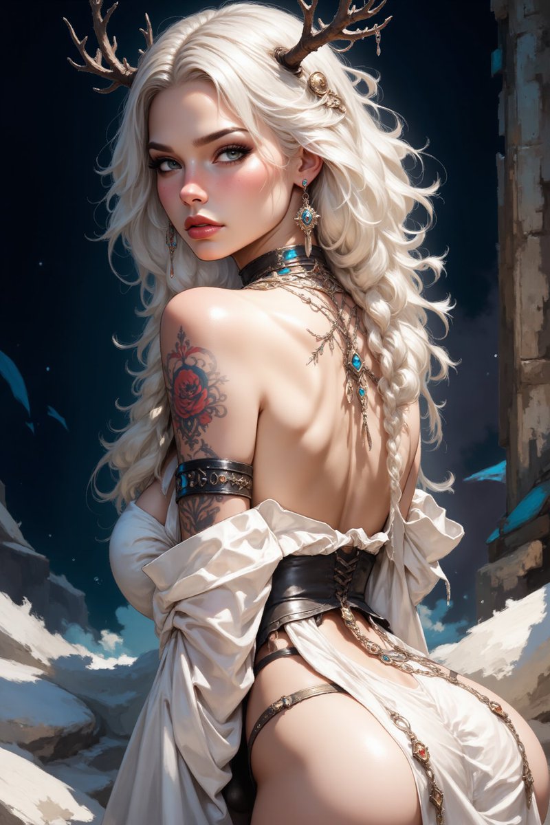 IseldaWild's tweet photo. Barefoot and bedazzled, whispering secrets to the midnight moon. 🌙 The spell's in my sway. #WildWitch #rpg #fantasy https://t.co/R1Xl2v1Ej8
