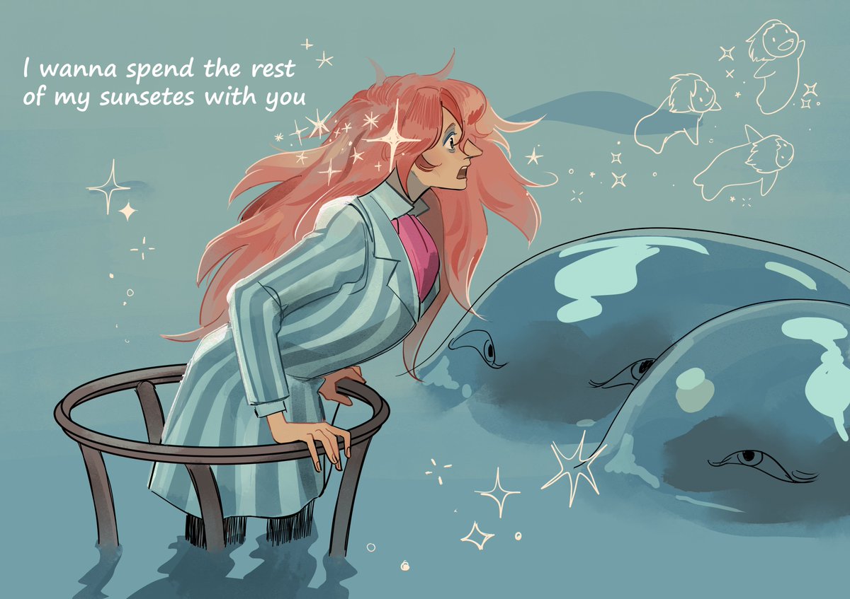 fufllya's tweet image. here is my lovely beutiful man!🌊

#ponyo #Ghibli #fanart