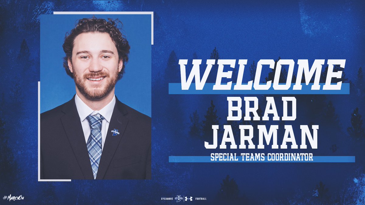 Indiana State Football (@indstfb) on Twitter photo Mallory, <a href="/IndStFB/">Indiana State Football</a> announces addition of <a href="/Coach_BJarman/">Brad Jarman</a> to coaching staff
tinyurl.com/55afk4ka
#MarchOn x #LeaveNoDoubt Mallory, <a href="/IndStFB/">Indiana State Football</a> announces addition of <a href="/Coach_BJarman/">Brad Jarman</a> to coaching staff
tinyurl.com/55afk4ka
#MarchOn x #LeaveNoDoubt