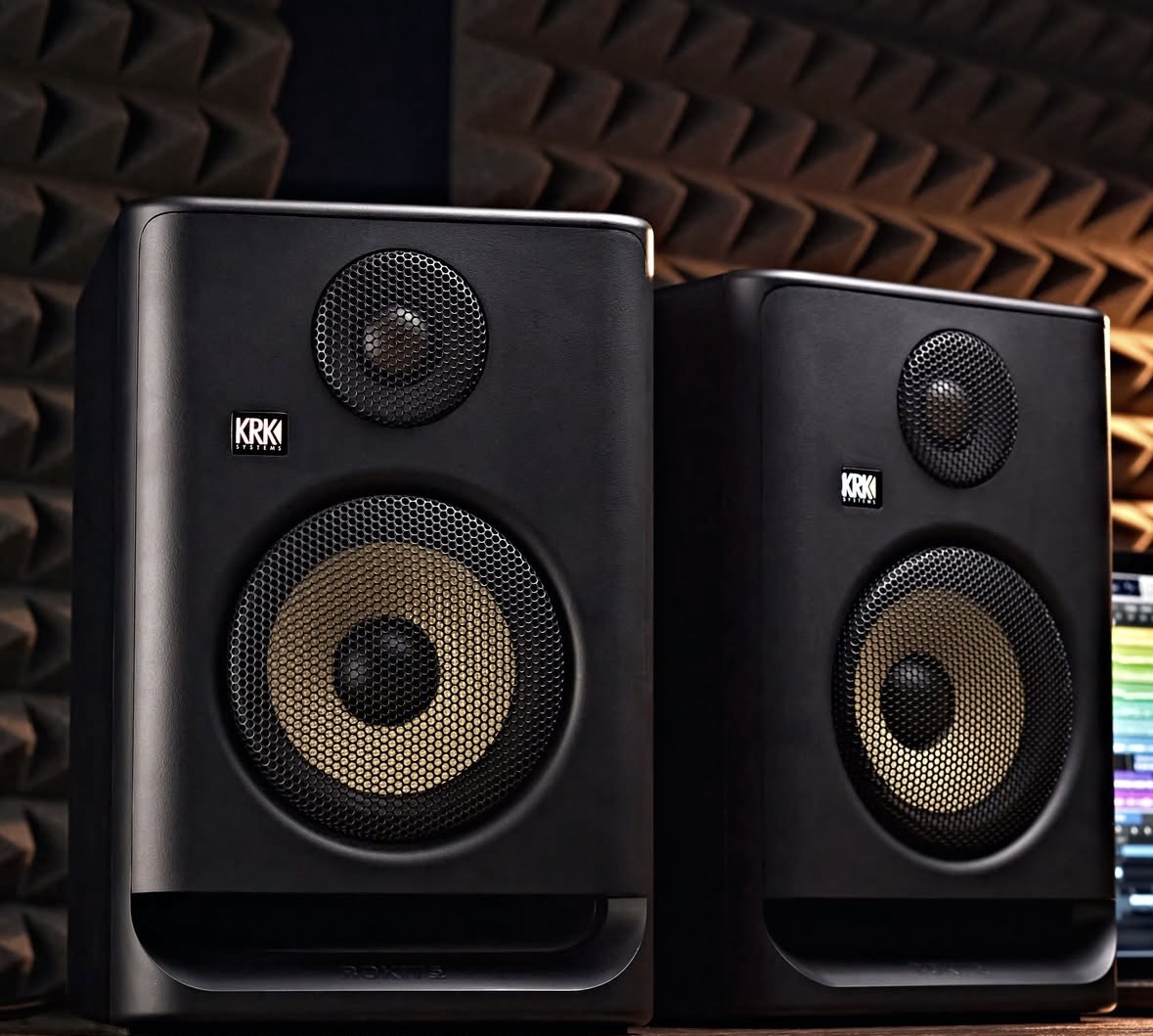 KRK_Music_'s tweet photo. It might be #AprilFools, but this is no joke!!! You can get yourself a pair of #KRK ROKIT Generation Five #StudioMonitors right now at https://t.co/R9LpvRIaHn #itsROKITscience #KRKMusic πΈ - @ gear4music on IG https://t.co/WI7XhbTNWJ