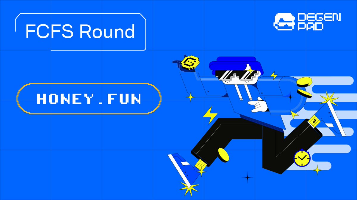 DegenPadHQ's tweet photo. 📣 Ready, set, go - @honeydotfun FCFS Round starts in 15 minutes!

FCFS Round for $AIBERA will be open in 15 minutes, and everyone is welcome to join! 🌟

📅 Ends:  April 2, 7 AM UTC

IDO Page: https://t.co/wlN6LF5Mwh

How to Add Berachain to MetaMask ⤵️
https://t.co/gUMLbwD97R https://t.co/2QTk1WFbWV