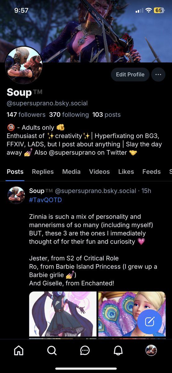 SuperSuprano tweet picture