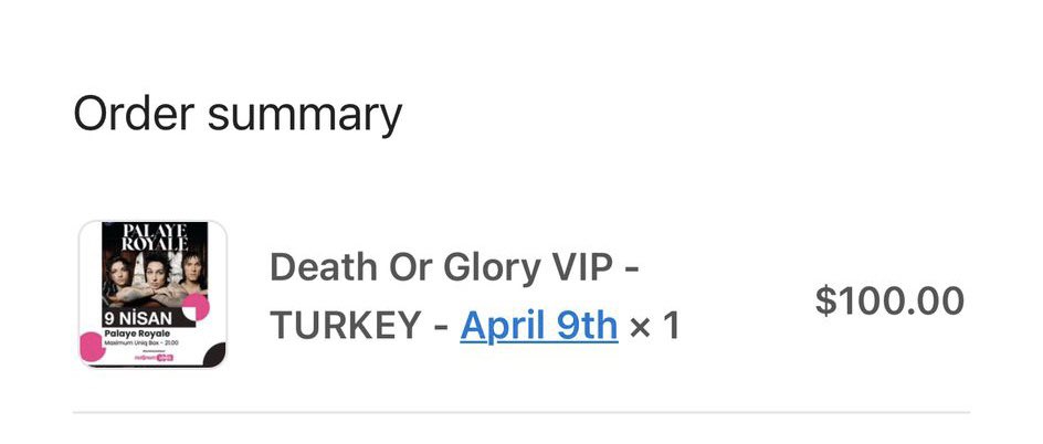 my dreams are coming true for the second time! 🤭 see you on April 9th! 🖤 <a href="/PalayeRoyale/">Palaye Royale</a>
