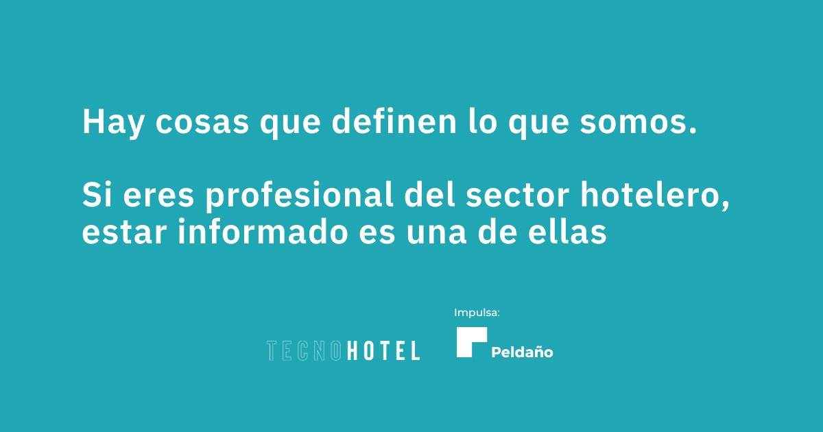Lo que hace que algo sea especial, es lo que lo define. Y si eres profesional del sector hotelero, lo que te define es estar a día de lo que pasa en tu sector. 

📩 Por eso, ¡nuestra newsletter es para ti!

Suscríbete ➡️ eu1.hubs.ly/H0hL-mY0