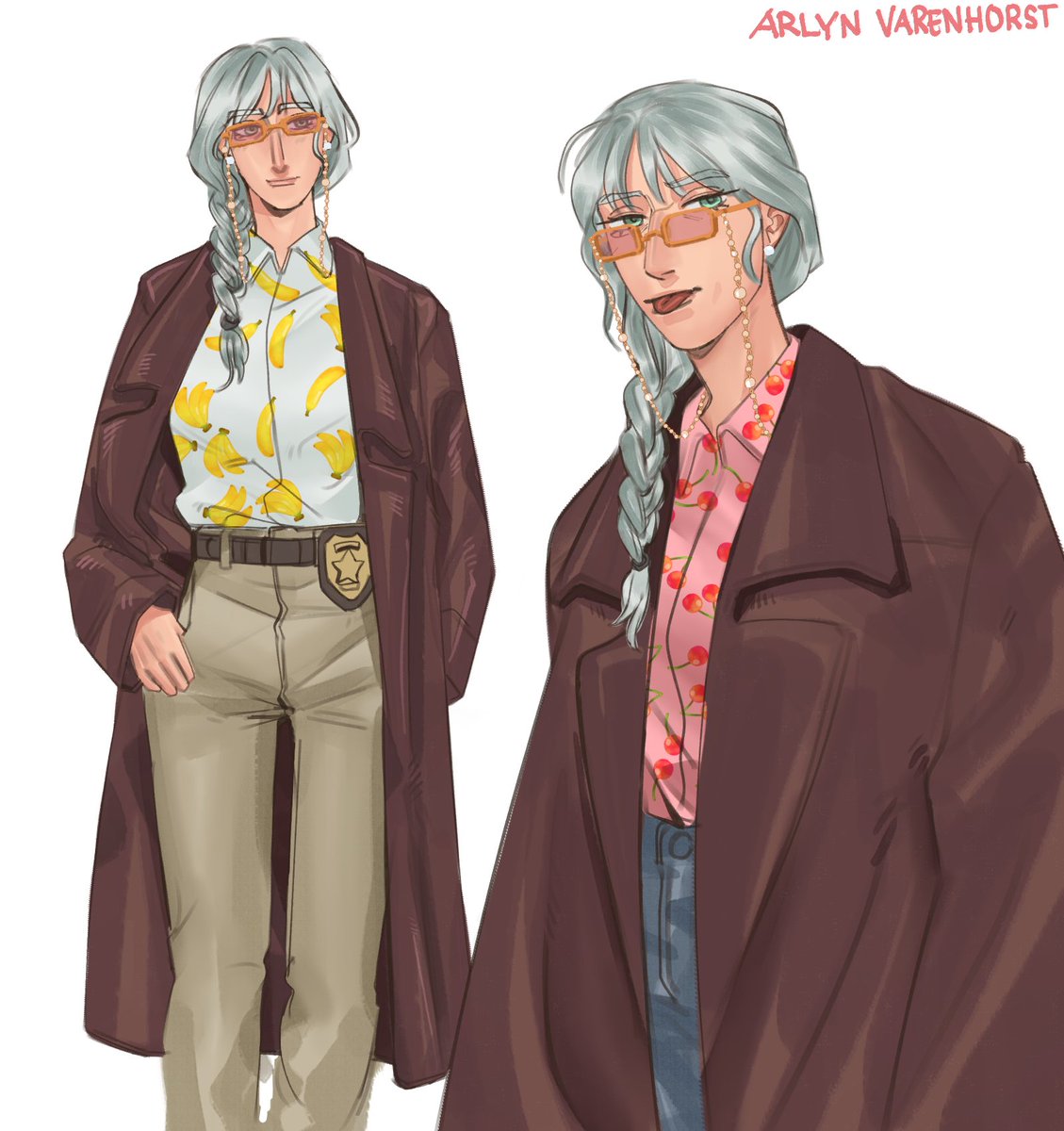 Probably would change her design in the future again, but I'm happy with this one, at least for now 🦇🍳
#ocart