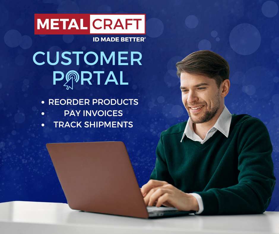 idplate's tweet image. Our customers asked for an easier way to manage their orders – and we delivered. Introducing the Metalcraft Customer Portal.

With just a few clicks, you can:
🔹 Reorder products
🔹 Pay invoices
🔹 Track shipments

Sign up today: ow.ly/lx1w50VlErV

 #Metalcraft #RFIDTags