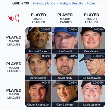 Coach_tucker13's tweet photo. @MLB @immaculategrid https://t.co/zTXXHJ5C6m
