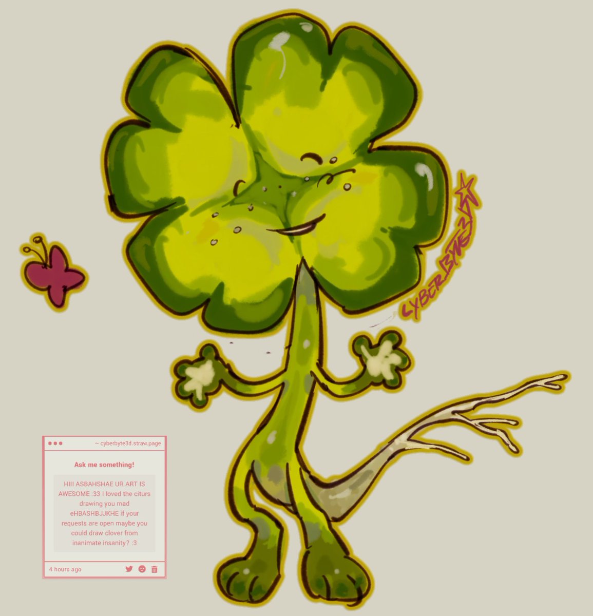 look at her go #inanimateinsanity #cloverii