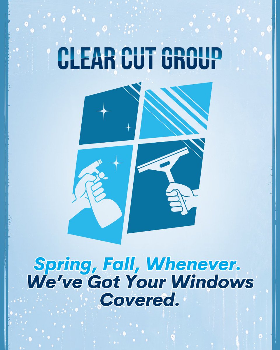 Clearcutgroup's tweet image. ✨ Let the Light In with Spotless Windows! ✨

#WindowCleaning #ClearCutGroup #ShinyWindows #HomeCare #SpringCleaning #SpotlessViews #ResidentialCleaning #CCG #CCGServices #Oakville #Mississauga #Brampton #Etobicoke #Georgetown #Burlington #Milton